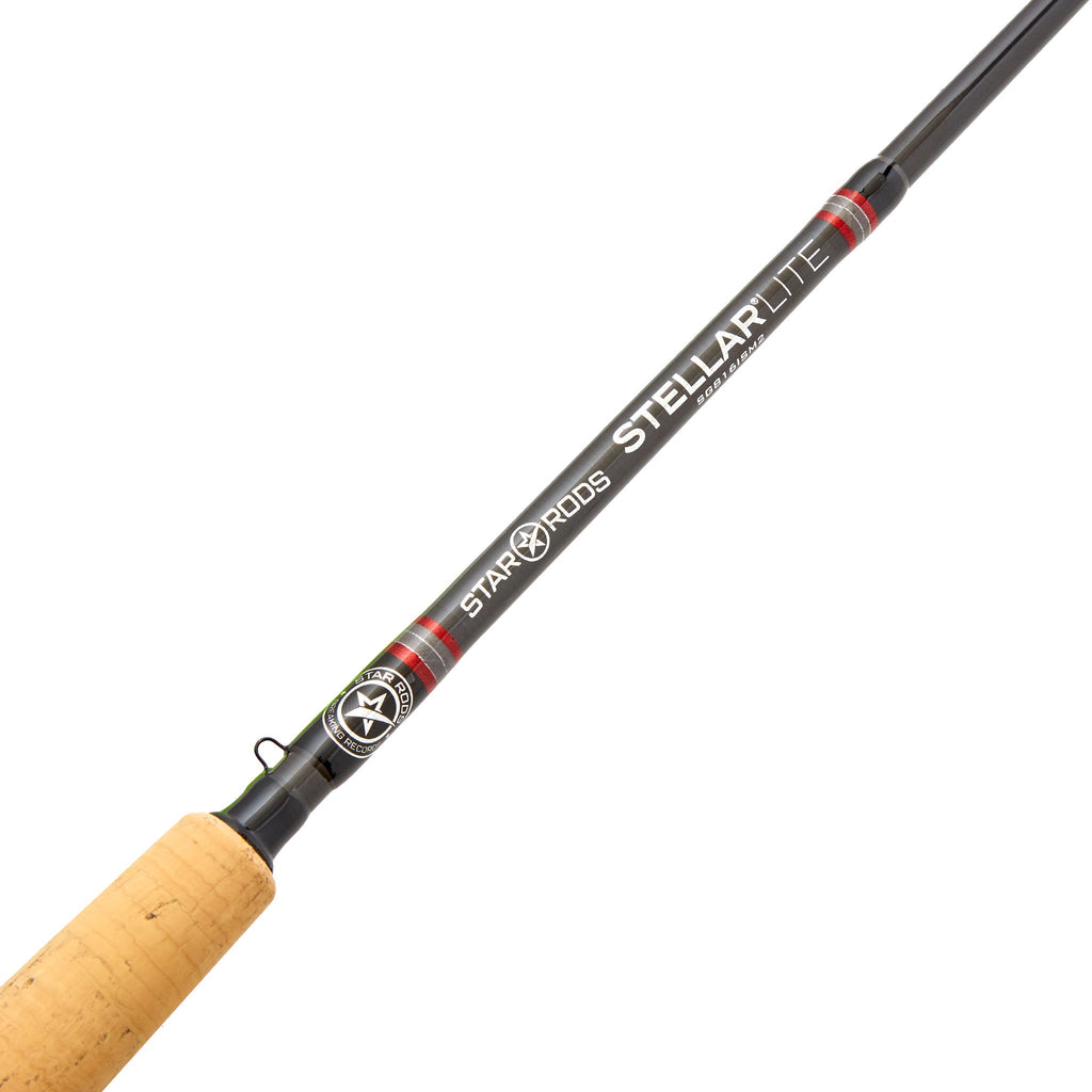 Star Rods Stellar Lite spinning rod label