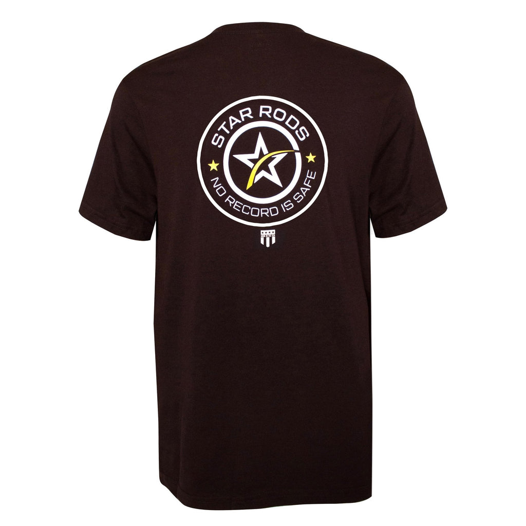 Star Rods short sleeve black t-shirt back