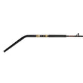 Handcrafted deep drop rod on white background
