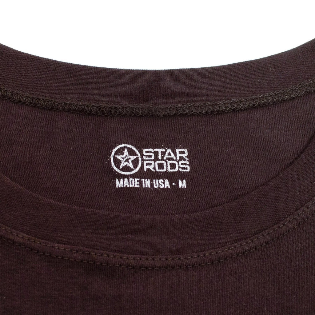 Star Rods long sleeve eco friendly shirt neck line