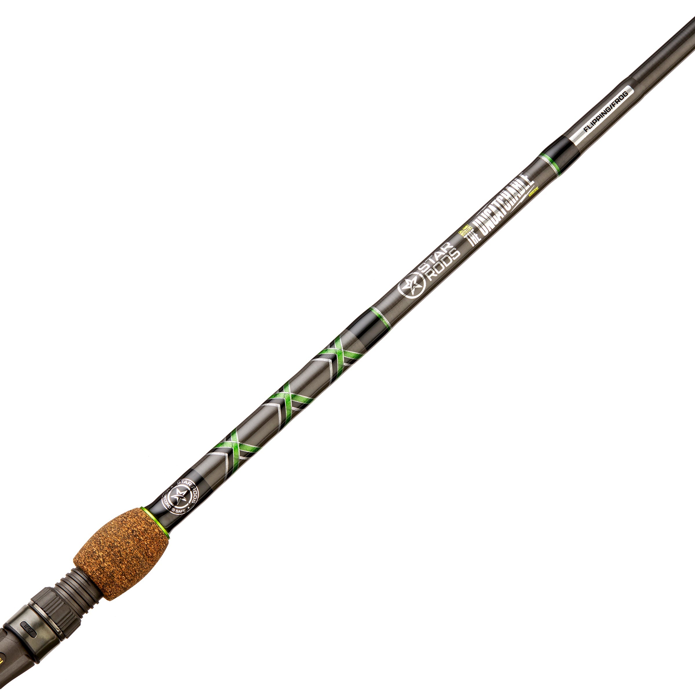 Star Rods Unc66mc Uncatchable Bass Casting Rod, 6'6