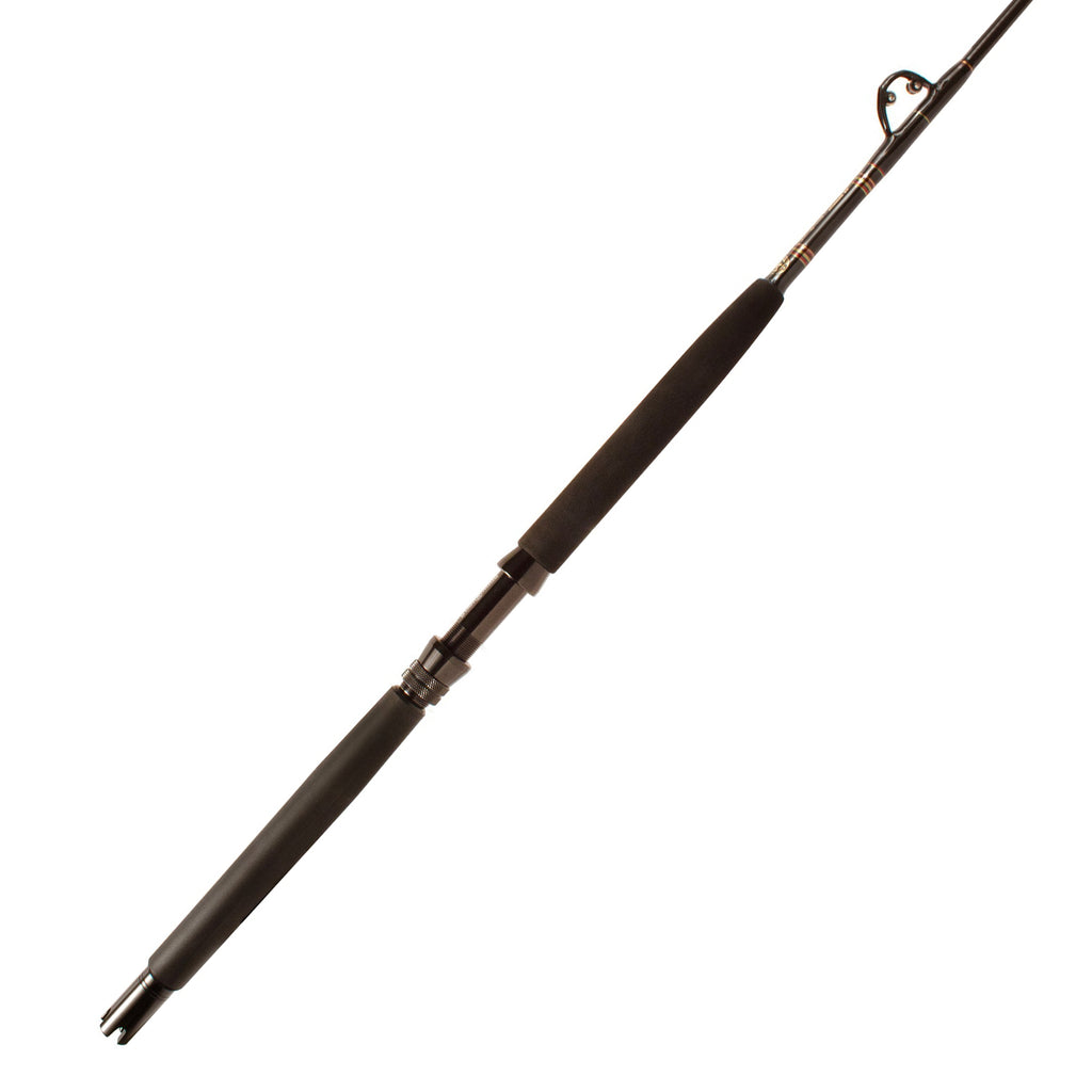 Aerial Stand-up Conventional Rod with Roller and Turbo Guides on white background