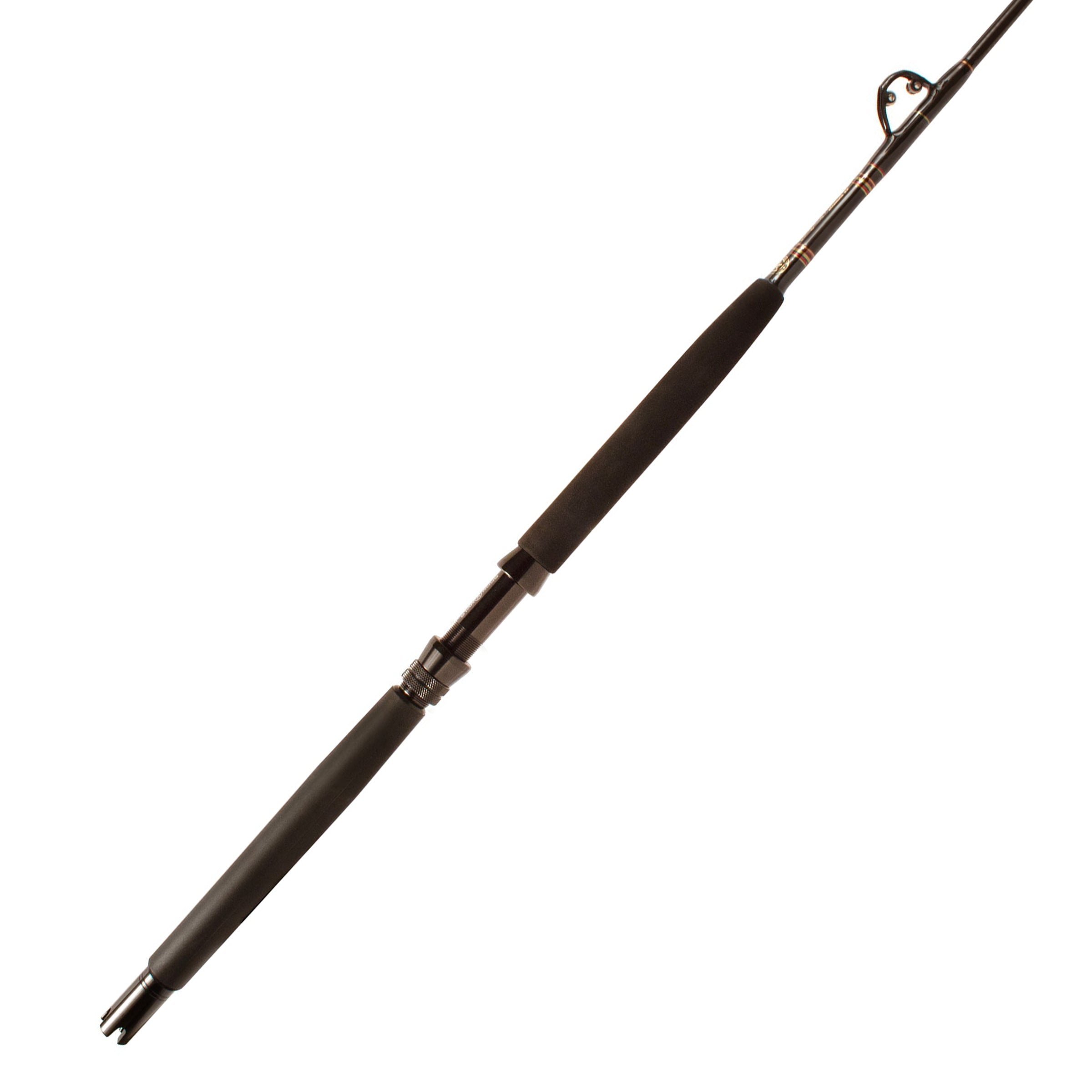 Aerial Stand-up Conventional Rod with Roller and Turbo Guides on white background