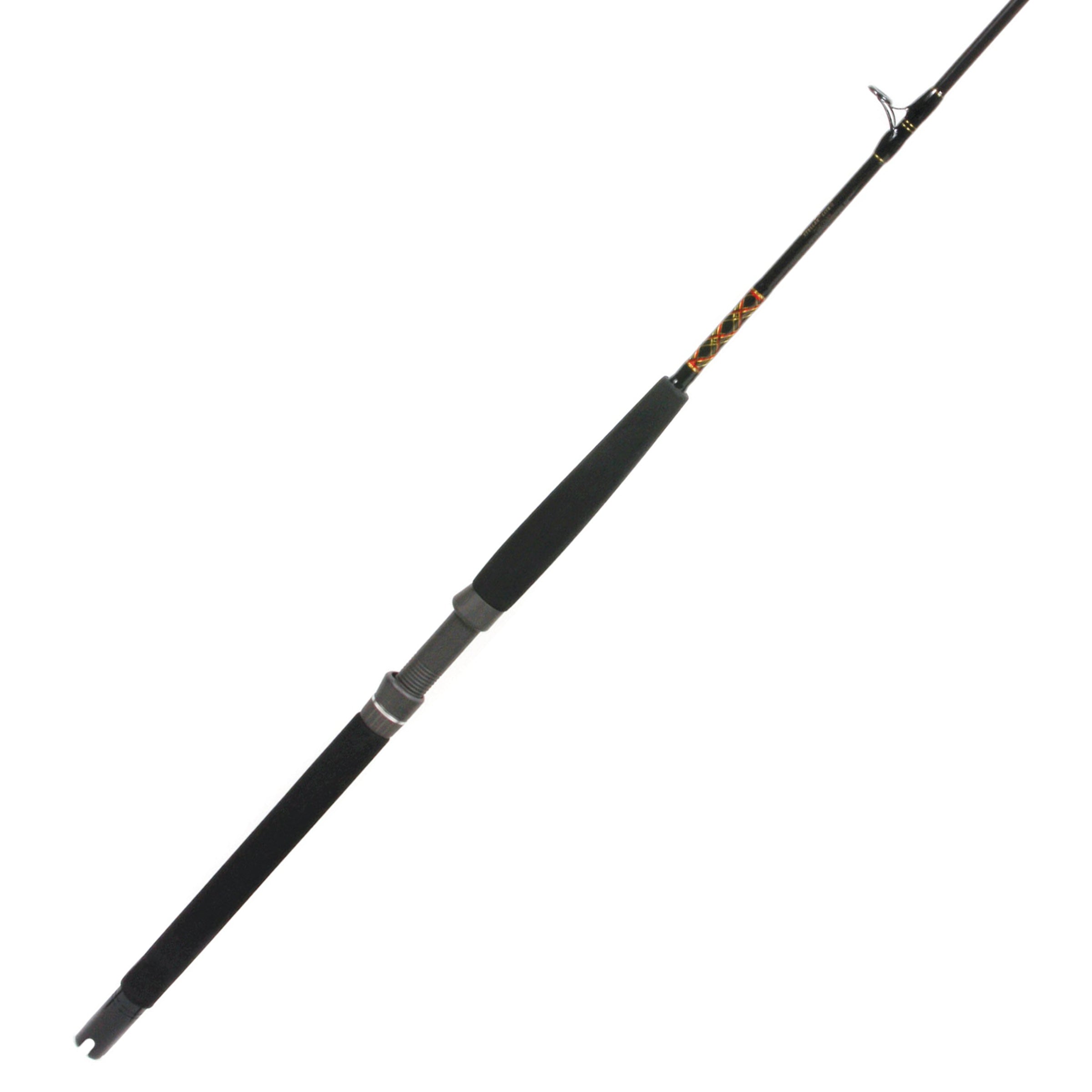 Paraflex boat conventional rod on white background