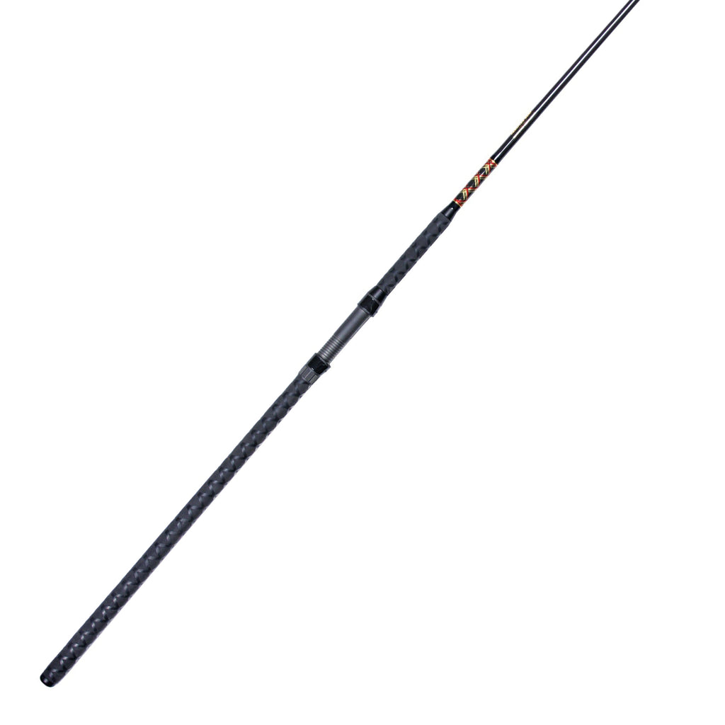 Paraflex surf spinning rod on white background