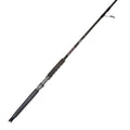 Sequence boat spinning rod with EVA grips on white background
